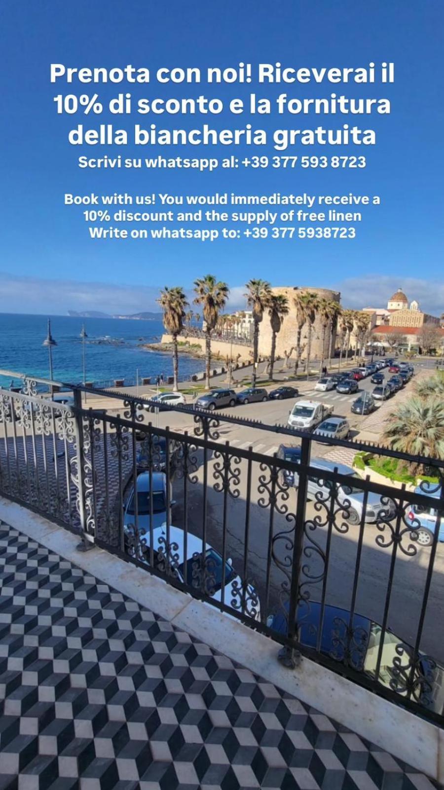 Maison d'hôtes Romantic House Spettacolare Vista Mare Unica Nel Suo Genere Alghero